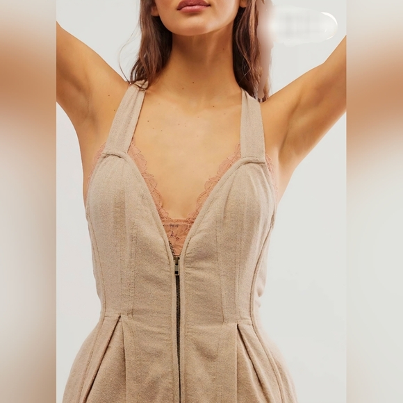 Free People What I want One Piece Overall Size 4 NWT - Picture 2 of 16